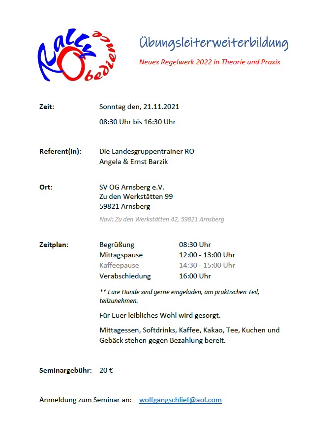 Flyer bungsleiterseminar 21112021 Angela u Ernst