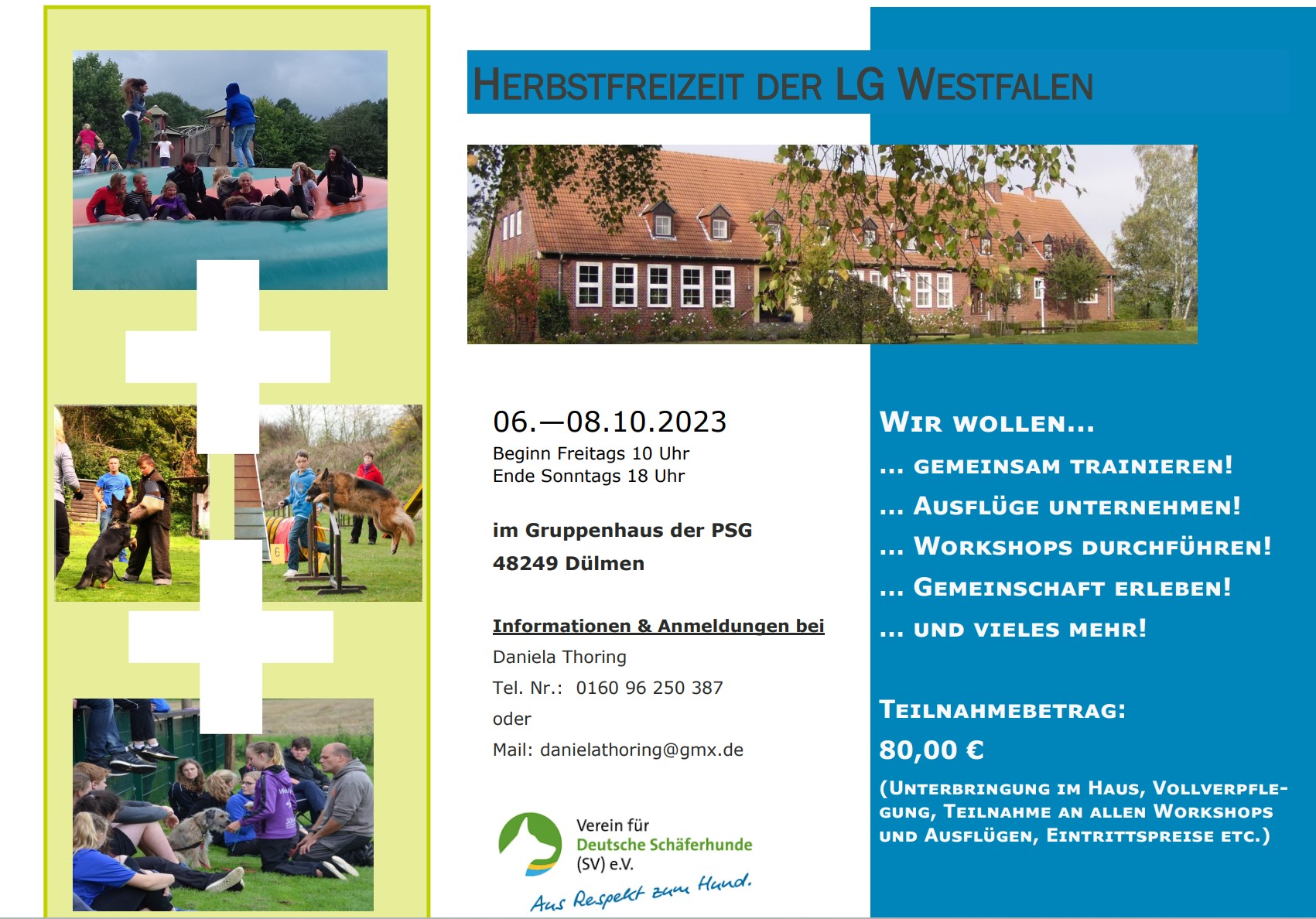 Herstfreizeit Flyer