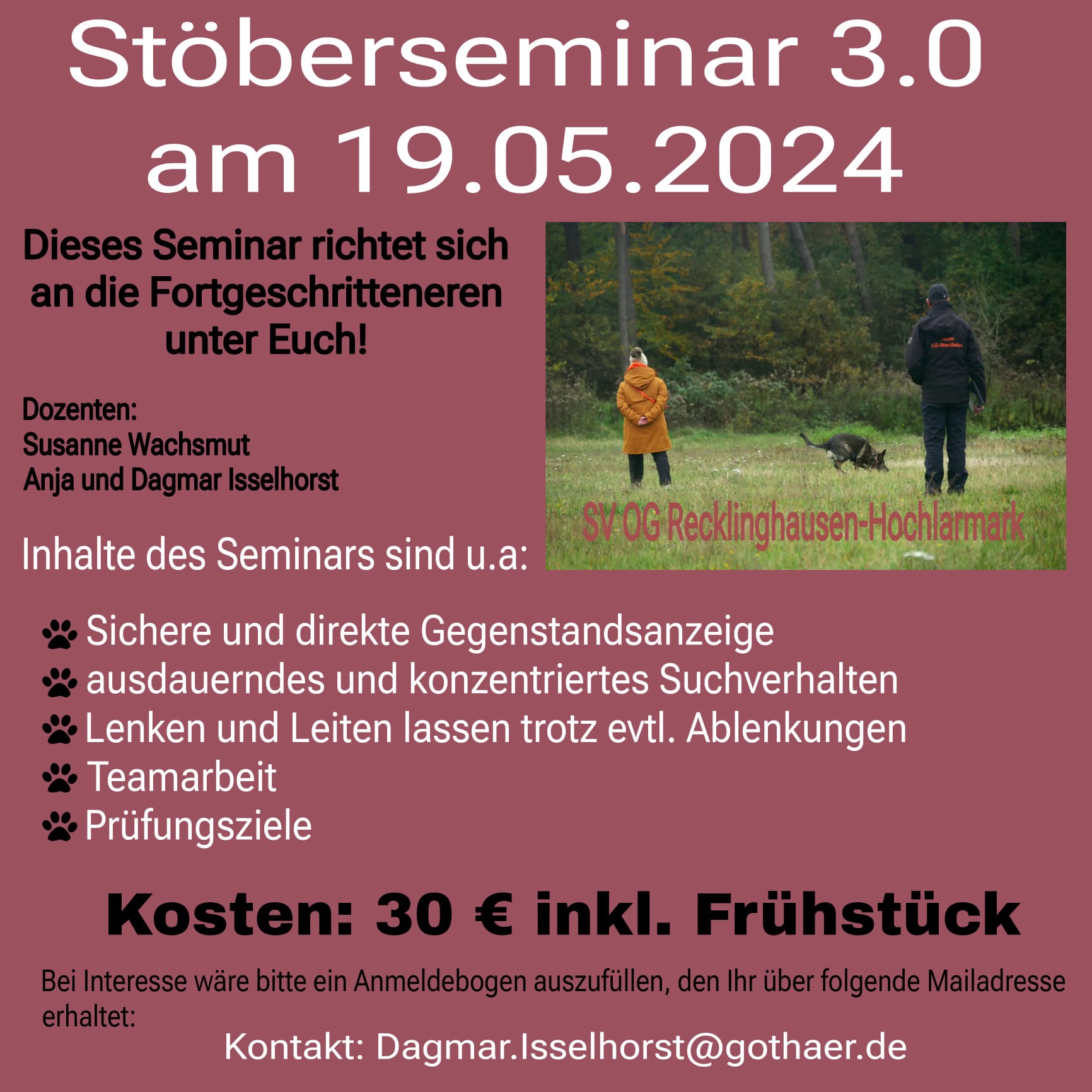 Stöberseminar Plakat