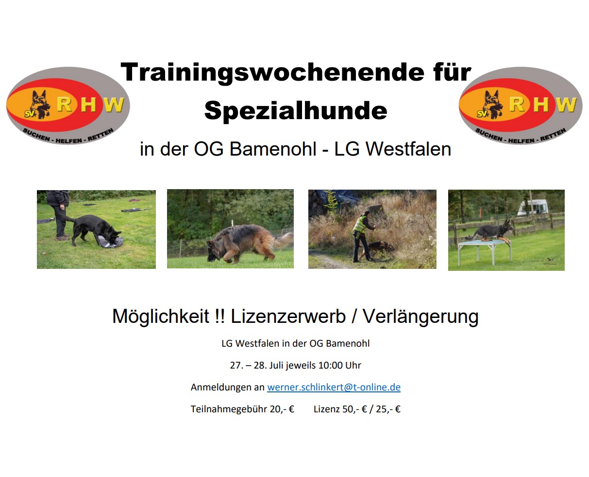 Training Bamenohl