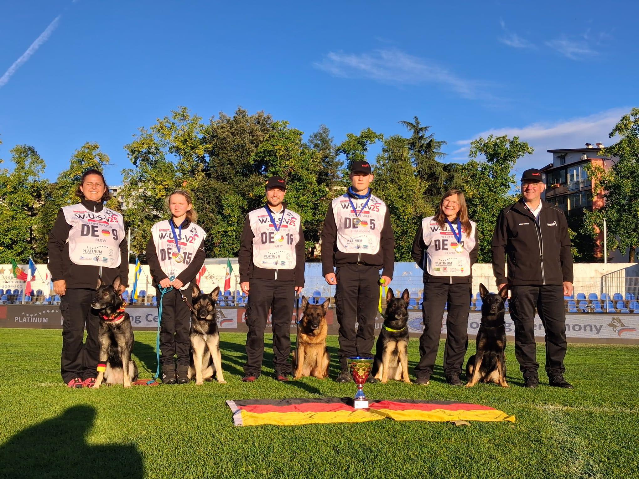 WUSV Team Deutschland Platz1