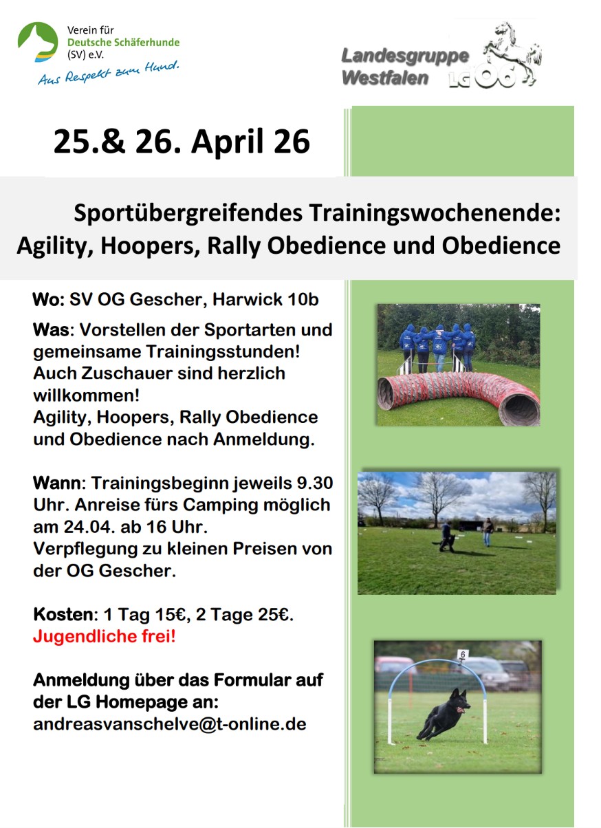 Sportübergreifendes WE Sport