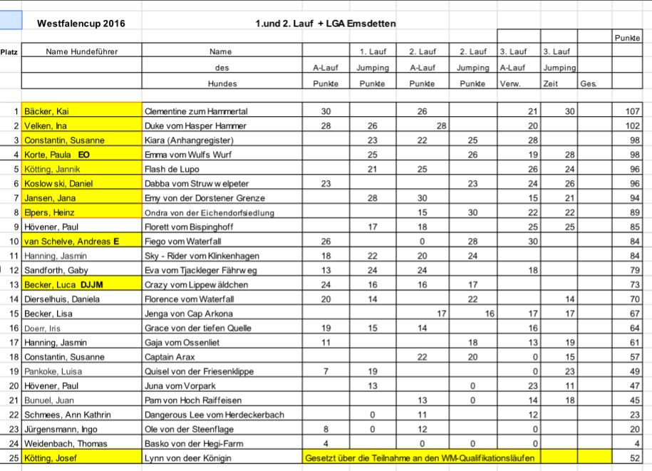 Westfalencup 2018