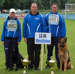 Team der LG Westfalen